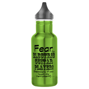 Fear The Electric Guitar Player 532 Ml Water Bottle