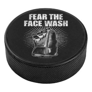 Fear The Face Wash (hockey) Hockey Puck