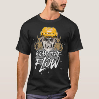 Fear The Flow funny hockey hair T-Shirt