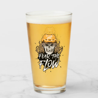Fear The Flow (hockey hair) Glass