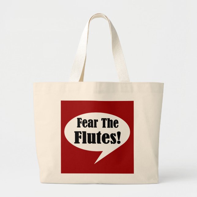 Fear The Flute Tote Bag (Front)