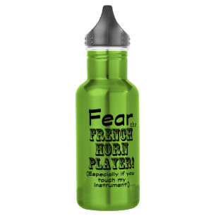 Fear The French Horn Player 532 Ml Water Bottle