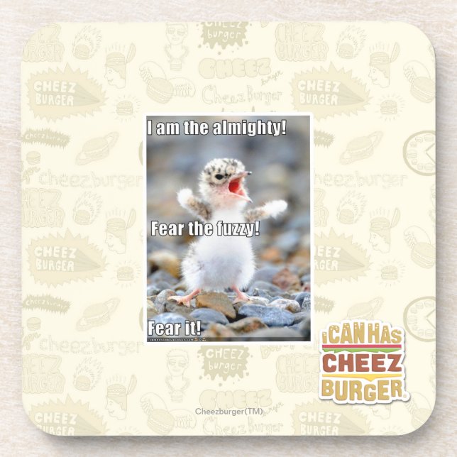 Fear the Fuzzy! Coaster (Front)