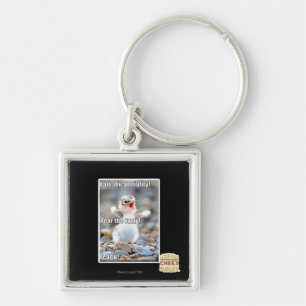 Fear the Fuzzy! Key Ring