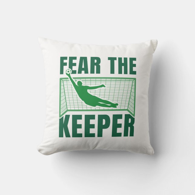 Fear The Keeper Cushion (Front)