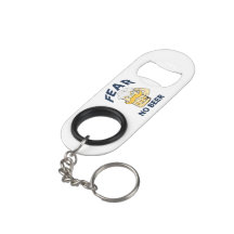 Fear the NO Beer,  Funny,  Blue Text