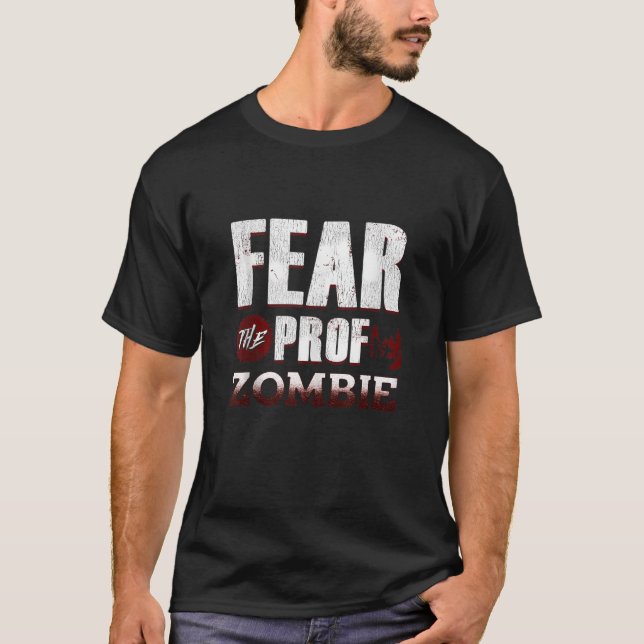 Fear The Prof Zombie Tank Top (Front)