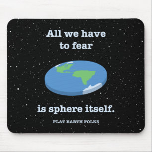 Fear the Sphere Mouse Mat