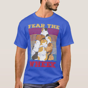 Fear the wheek Design for a Guinea Pig Nerd T-Shirt