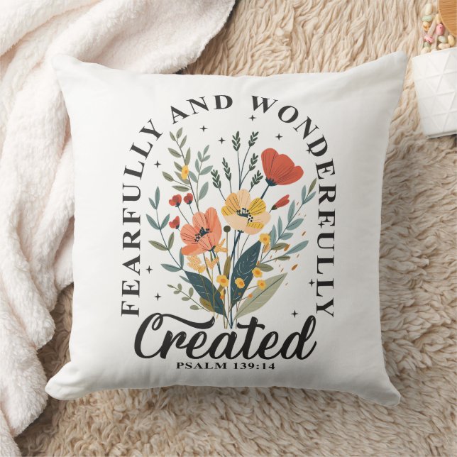 Fearfully and Wonderfully Made Cushion (Blanket)