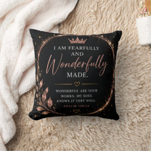 Fearfully and Wonderfully Made Faith Cushion