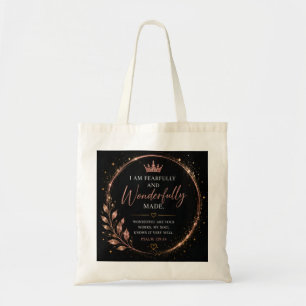 Fearfully and Wonderfully Made Faith  Tote Bag