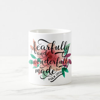 Fearfully and Wonderfully Made Psalm 139:14 Coffee Mug