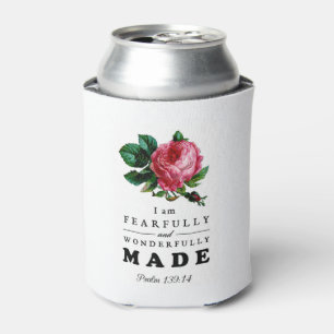 Fearfully and Wonderfully Made - Rose Can Cooler