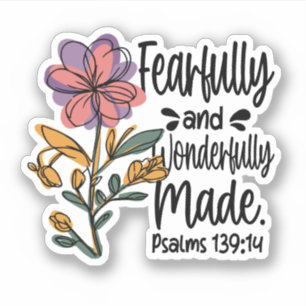Fearfully Wonderfully Made Floral