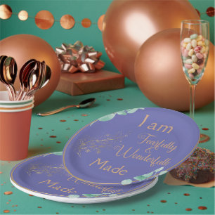 Fearfully & Wonderfully Made Paper Plate