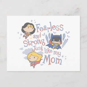 Fearless And Strong Just Like My Mum Postcard