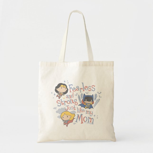 Fearless And Strong Just Like My Mum Tote Bag (Front)