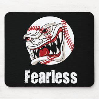 Fearless Baseball Mouse Mat