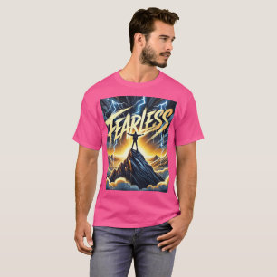 Fearless – Bold & Empowering Motivational Design T-Shirt