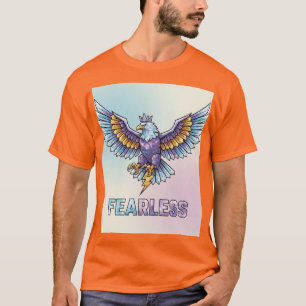 Fearless Crystal Eagle Emblem Tee