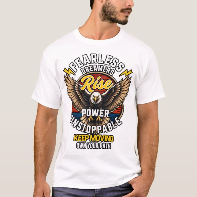 Fearless Dreamers Eagle T-Shirt (Front)