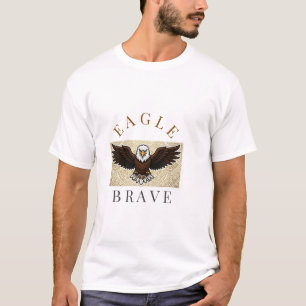 Fearless Eagle – Symbol of Strength & Courage T-Sh T-Shirt
