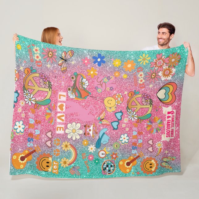 FEARLESS & FABULOUS FLEECE BLANKET (In Situ)