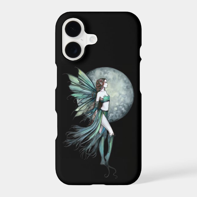 Fearless Fairy and Moon Fantasy Artwork not AI (Back)