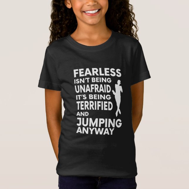 Fearless Figure Skating Long Sleeve T Shirt (Front)