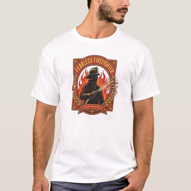 Fearless Firefighter Shirt (Front)