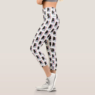 Fearless Focused Fabulous Melanin Capri Leggings