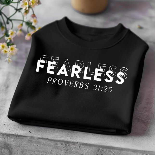 Fearless for Men and Women Christian T-Shirt (Creator Uploaded)