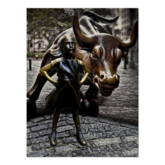 Fearless Girl Gains An Ally Poster (Front)