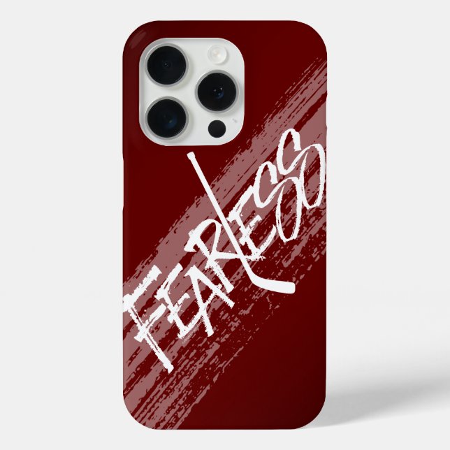 Fearless (Hockey) Case-Mate iPhone Case (Back)