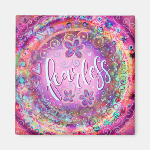 “Fearless” Inspirivity ONE WORD Magnet