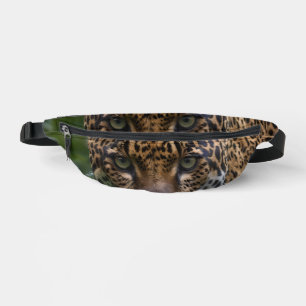 Fearless Jaguar Stalking In The Forest, Bum Bags