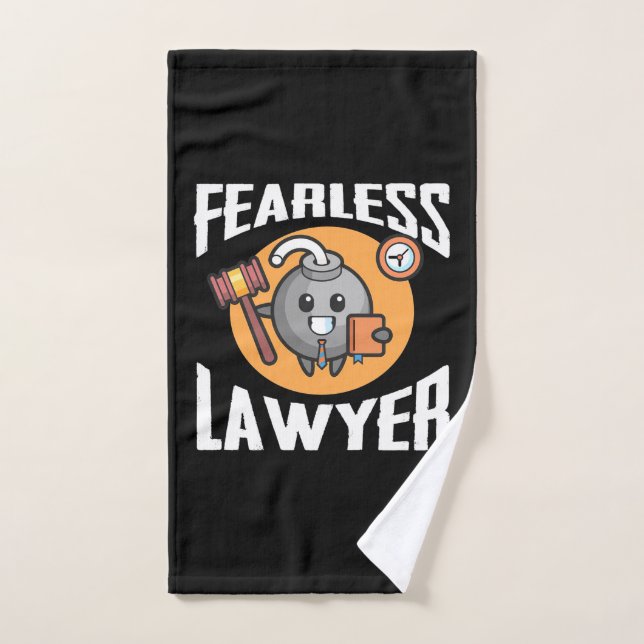 Fearless Lawyer Hand Towel (Hand Towel)