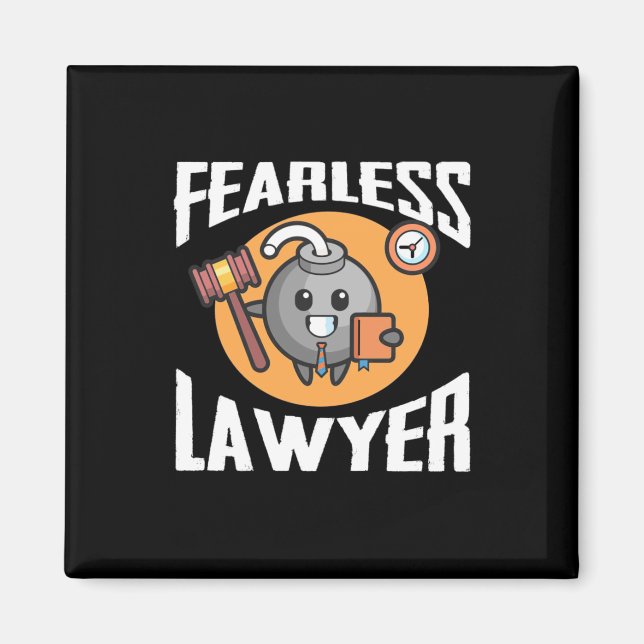 Fearless Lawyer Magnet (Front)