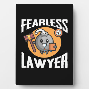 Fearless Lawyer Plaque