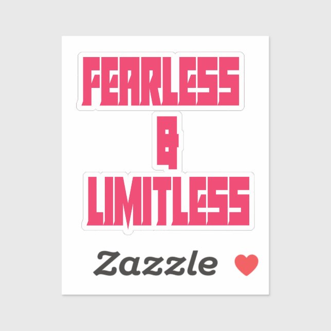 Fearless & Limitless  (Sheet)