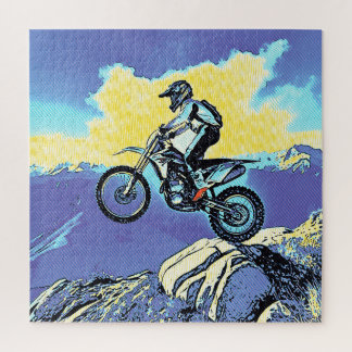 Fearless - Motocross Rider Jigsaw Puzzle