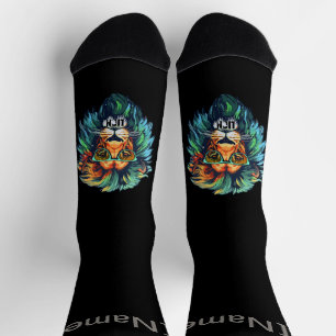 Fearless Roar – Bold Lion  Socks