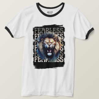 Fearless Roar – Bold Lion T-Shirt