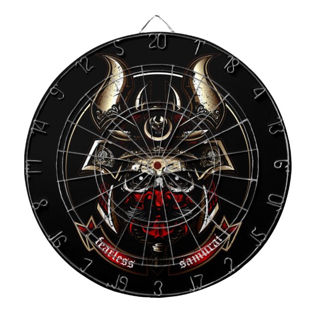Fearless Samurai Dartboard (Front)