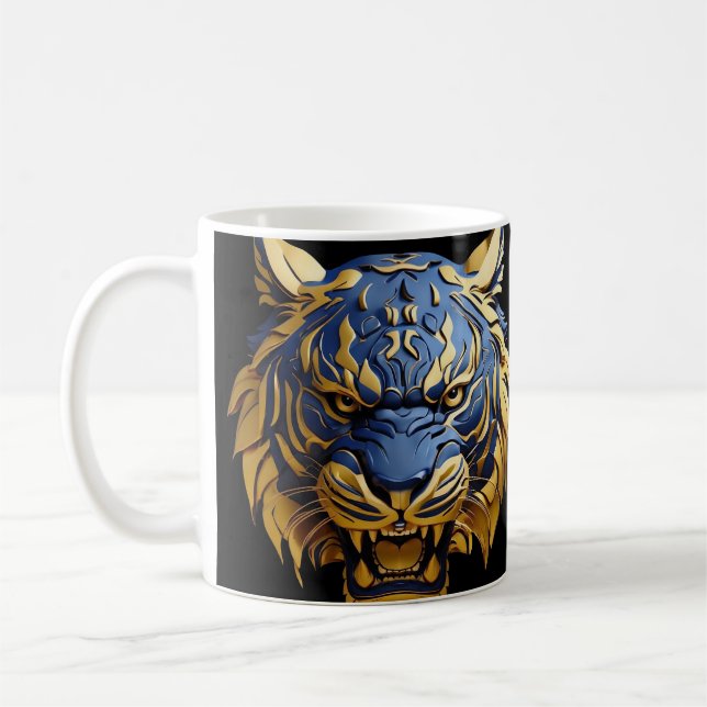 Fearless Series: Tiger  Coffee Mug (Left)