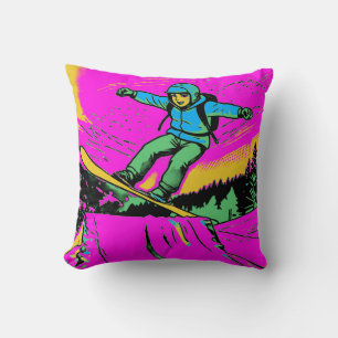 Fearless - Snowboarder Cushion