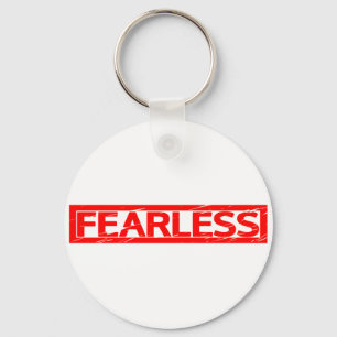 Fearless Stamp Key Ring