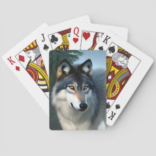 Fearless The Arctic Wolf, Deck Of Playing Cards