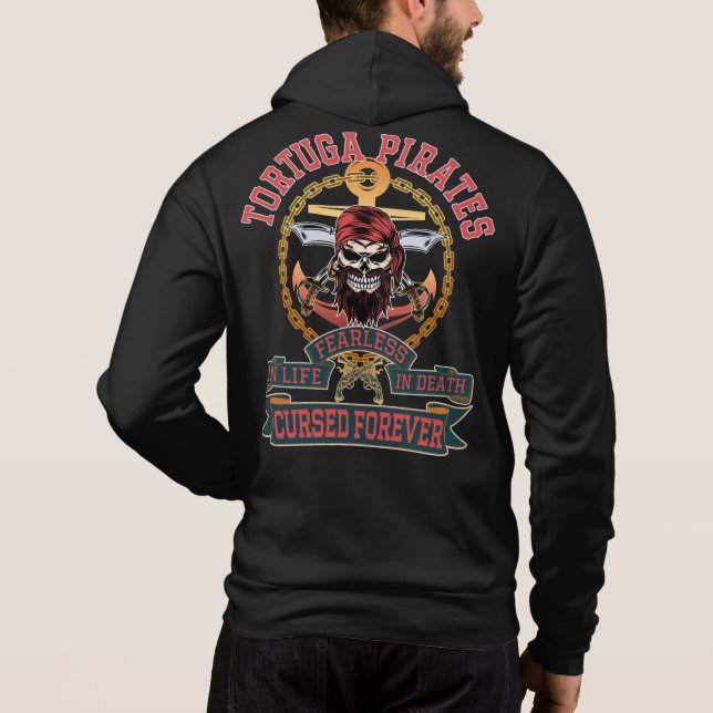 FEARLESS TORTUGA PIRATES HOODIE (Back)